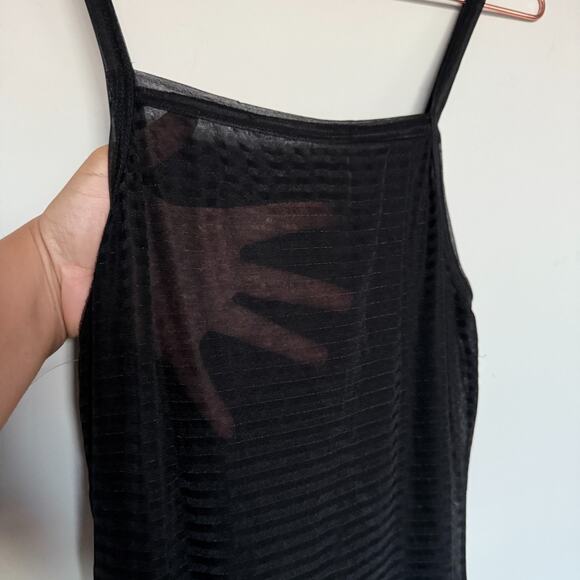 Unbranded Womens Dress Small Black Lingerie Sheer Whimsigoth Witchy Goth Grunge - Picture 3 of 7